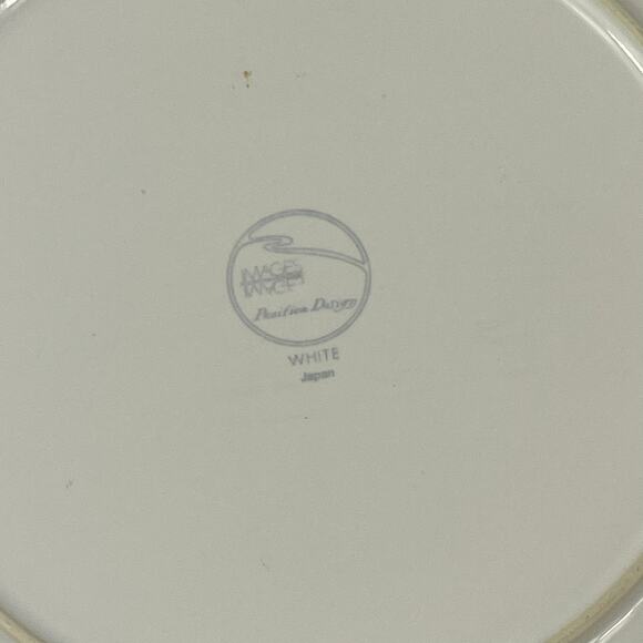 Nancy Calhoun Plate White Japan Stoneware Dessert Salad Replacement Vintage - Picture 3 of 7